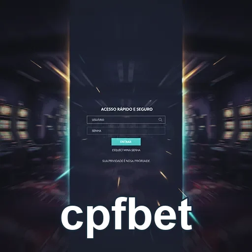 Tela de login segura do cpfbet para acesso rápido.