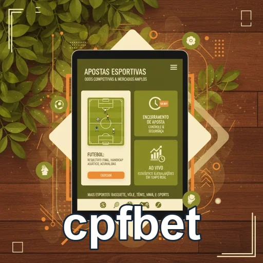 cpfbet apresenta a interface de apostas esportivas mobile.
