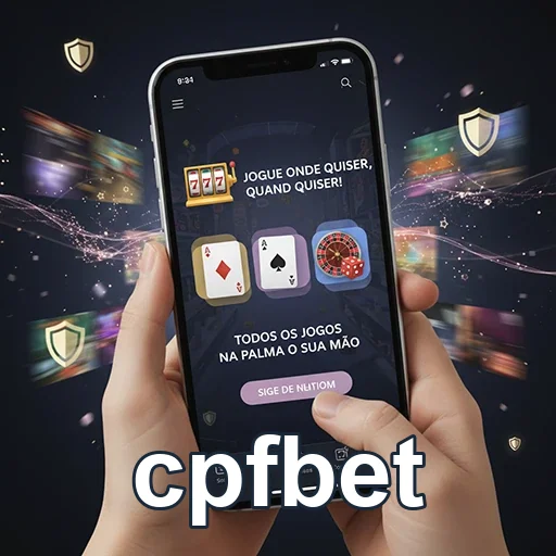 Tela do aplicativo cpfbet com jogos e funcionalidades acessíveis.