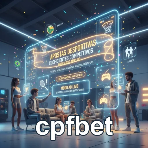 Interface de apostas esportivas do cpfbet em dispositivos móveis.
