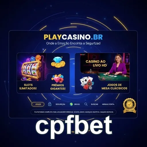 Interface de jogos de slot no cpfbet com recompensas VIP.
