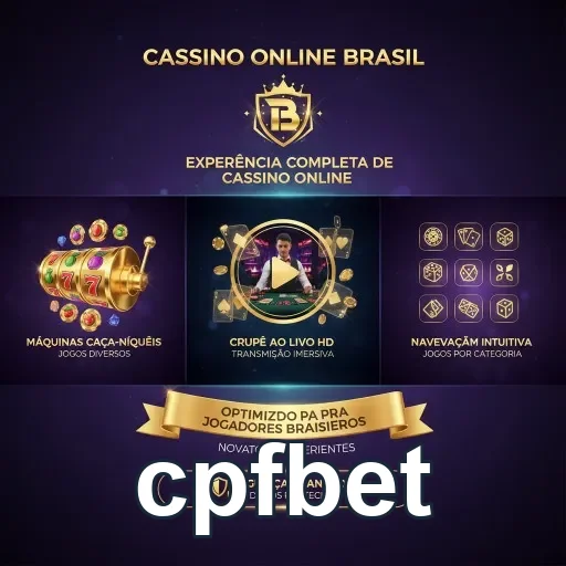 cpfbet apresenta interface de jogos ao vivo e slots.