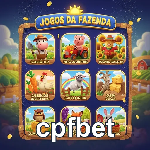 Interface de jogos da fazenda na plataforma cpfbet.