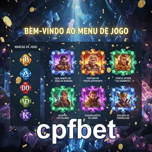 Menu de jogos do cpfbet apresenta opções vibrantes para VIP.