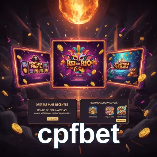 Comparativo de jogos de slot da cpfbet com bônus atrativos.