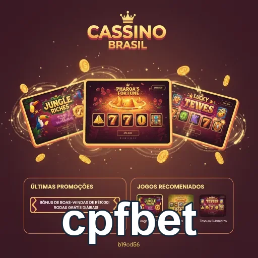Imagem do aplicativo cpfbet mostrando bônus e jogos de slot.