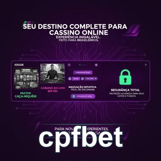 Visão da interface de serviços VIP da cpfbet.
