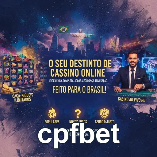 Jogos de slots do cpfbet com tema de cassino online.