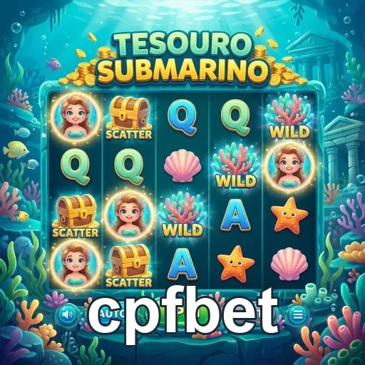 Slot 'Tesouro Submarino' disponível no cpfbet.