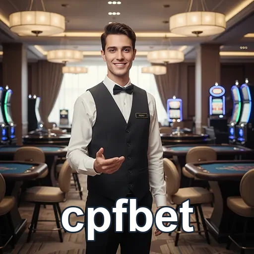 Atendente em cassino demonstra atendimento no cpfbet.